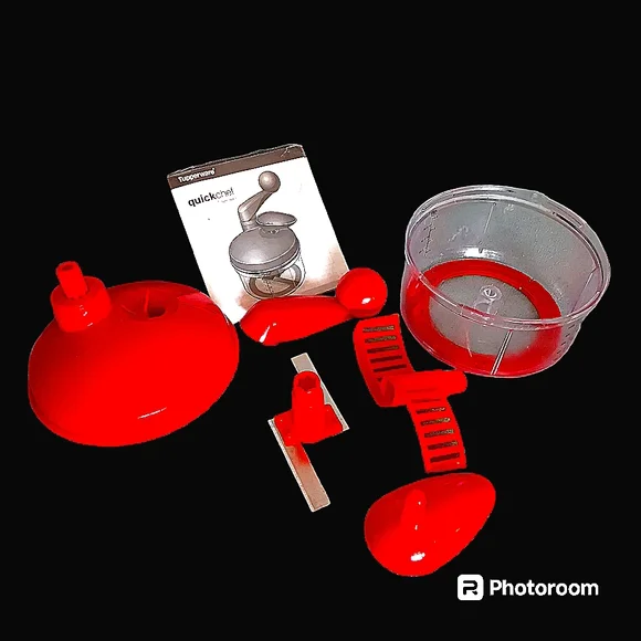 Tupperware Quick Chef Food Processor Chopper Spin mix and blend - Picture 2 of 2